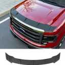 powoq Hood Deflector Compatible with 2009-2014 Ford F150 Deflector TPE Shield Hood Protector Replacement for 2009 2010 2011 2012 2013 2014 Ford F-150 Accessories