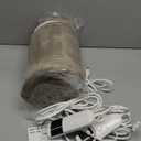 DANENOSA Electric Heated Blanket Queen Size 84''x90'' Soft Flannel & Sherpa Electric Blanket with 10 Heating Levels, Automatically Shut Down After 8h with Overheat Protection Machine Washable