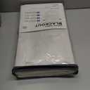 100% Blackout Shield Linen Blackout Curtains for Bedroom 96 Inches Long, Back Tab/Rod Pocket Living Room Drapes, Thermal Insulated Blackout Curtains 2 Panels Set, 50" W x 96" L, Beige