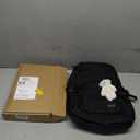GAXOS Cute Aesthetic Backpack for School Middle Student Travel Pink Backpack Teens Girls Bear Pin Book Bags