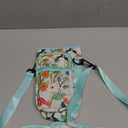 Water Bottle Holder Carrier Bag with Large Phone Pocket,Neoprene Water Bottle Carrier with Strap for Stanley 40 OZ Tumbler, Wrap Around Drink Purse Cup Holder with Straw Cover Accessories