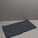 12x24 inch Boucle Lumbar Pillow Cover, Dusty Blue Woven Texture Neutral Long Pillow Cover Breathable Cushion Case for Couch Sofa Bed Living Room Home Decor (Cover Only)