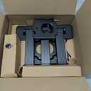 Amazon Basics Full Motion Articulating TV Wall Mount, with Swivel and Tilt, for 26" to 55" TVs and Flat Panels up to 80 Lbs, VESA Compatible, Black