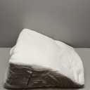 Wedge Pillow for Acid Reflux, Bed Wedge Pillow for Headboard 10", Pillow Wedge for Back Pain Relief, Post Surgery, Elevated Pillows for Sleeping, Snoring, Triangle Pillow with Cover, White (24*24*10 Inch)