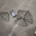 Corner Shower Caddy Tension Pole: Rustproof Stable 4-Tier Bathroom Organizer Shelves for Bathtub Shampoo Storage - 47-121 Inch Quick Install Adjustable Standing Rack with Soap Rack - Black