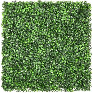 6 Pcs Artificial Boxwood Panels 20"x20" Pivacy Ivy Fence Screen Greenery Garden Fencing for Ourdoor Indoor Backyard Fence Decoration,Boxwood Panel