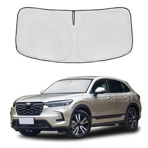 Windshield Sun Shade for Honda HR-V 2023 2024 2025 2026 Front Window Shade Custom Fit HRV Accessories Sun Visor Foldable Shade Blocks UV Rays Summer Must Have Car Accessories