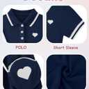 Move Dance Toddler Girl Sporty Dress Summer Clothes Kids Casual Sundress with Bag 2-7 Years (Blue)