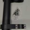 RV Flag Pole Holder - Aluminum Ladder Mount Bracket for 1-1.75" Poles, Compatible with Camper/Trailer/Truck Rails up to 1.5" Motorhome Flagstuff Support