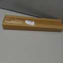 Black Curtain Rods for Window 28 to 48, 5/8 inch Small Decorative Curtain Rod Set with Brackets (32-46'')