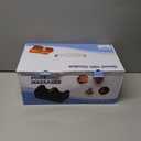 Foot Massager with Heat, Electric Foot and Calf Massager with Roller, Deep Tissue Massage for Plantar Fasciitis, Neuropathy & Pain Relief, Gifts for Women & Men(Black)