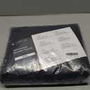 LuxClub 4 PC King Sheet Set, Breathable Luxury Bed Sheets, Deep Pockets 18" Wrinkle Free Cooling Bed Sheets Machine Washable Hotel Bedding Silky Soft - Black King