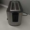 Elite Gourmet ECT-3100 4-Slice Long Slot Toaster | Extra Wide Slots for Bagels, Sourdough & Texas Toast | 6 Browning Settings | Reheat, Defrost & Cancel | Built-In Warming Rack | Stainless Steel