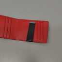 Gostwo Slim Wallet for Men RFID Minimalist Front Pocket Bifold Wallet ID Window Card Case with Money Clip Thin Credit Card Holder Gifts for Him (Carbon Black & Red)