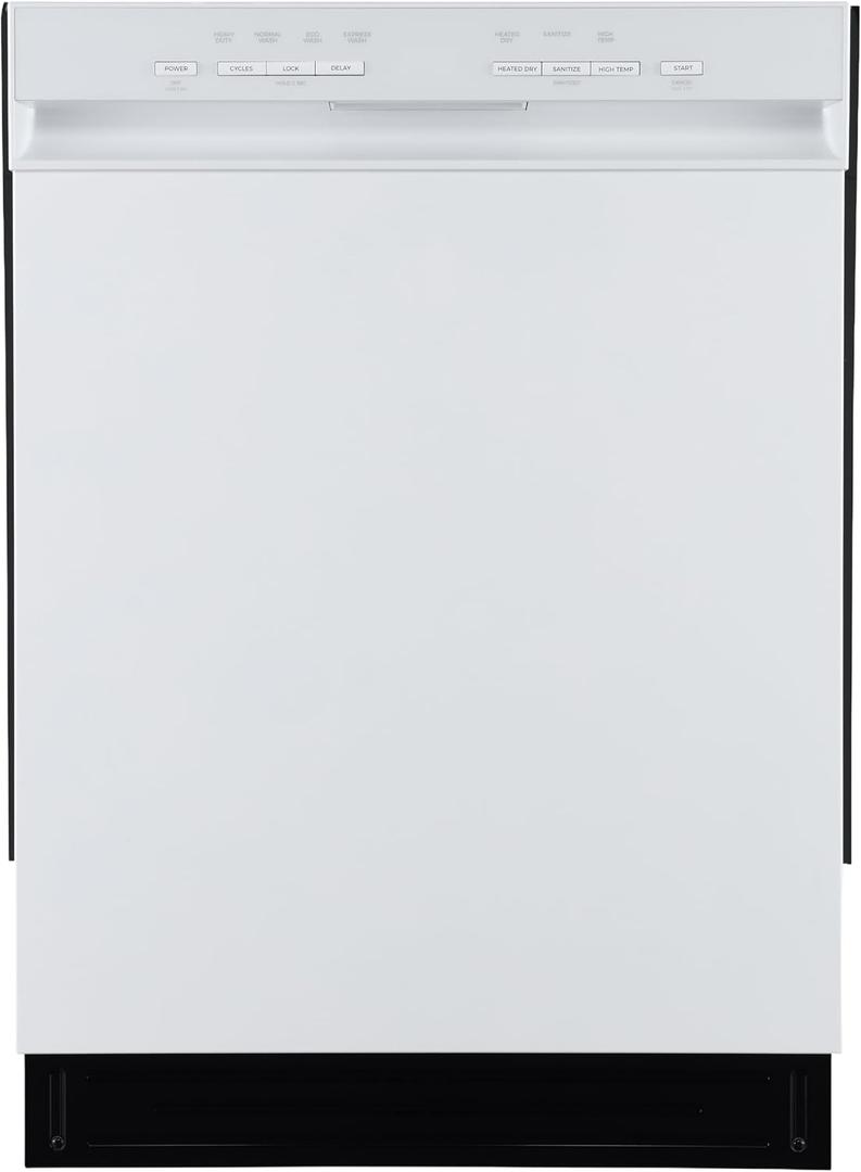 Kenmore 24" Premium Hybrid Tub Dishwasher - UltraWash, MoreSpace Adjustable Rack, High Temp & SmartWash - 12 Place Settings - 54 DBA - ENERGY STAR Certified - White