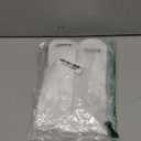 Kamo Fitness Daily 2-Pack Women's Ankle Socks, Athletic Half Crew, Cotton Mid-Calf, Cushioned Sole, Seamless Toe, Size 5-9 (White)