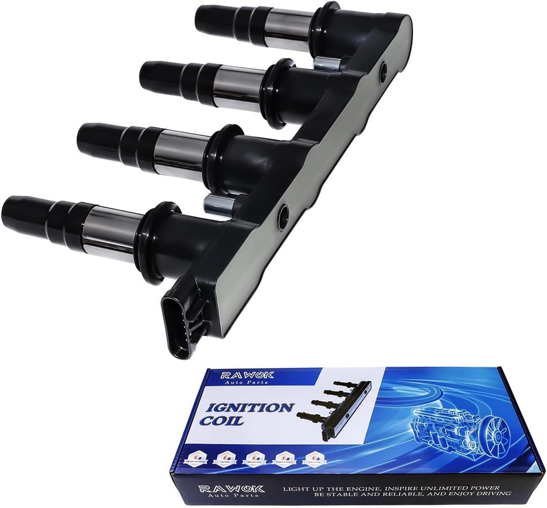 Ignition Coil Pack Compatible with 2011-2015 Chevy Cruze 1.8L, 2016 Cruze Limited 1.8L, 2012-2018 Chevy Sonic 1.8L, 20019-2011 Aveo 5 Aveo5 1.6L, 2009 2010 Pontiac G3 1.6L Replace UF620 C1646
