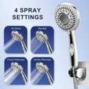 Shower Head Sink - Faucet Bathtub, Hose Sprayer Attachment with 9 Adapters, 79" Hose for Hair Washing, Pet Dog Rinse & Baby Bath, ON/OFF Extension for Tub Faucet, Utility Sink, Laundryroom, Garden