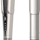 Hair Straightener - 2 in 1 Wet to Dry Hair Dryer and Straightener with High-Speed Airflow + Rapid Heat-Up + Customizable Temperature + LCD Display & Auto Shut-Off + No Heat Damage (Pure Gold)