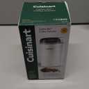 Cuisinart Coffee Grinder, One Touch Control Coffee Bean Grinder with Stainless Steel Bowl and Blades, 2.5 oz/70g Capacity Enough for 12 Cups, On/Off Switch with Safety Interlock, DCG-20N, White