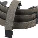 TRQ Rear Parking Brake Shoe Set Compatible with 2017-2020 Genesis G80 2015-2016 Hyundai