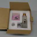 AVIVG Brushed Nickel Bathroom Brass Wall Mount Adjustable Handheld Shower Head Bracket Holder