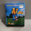 Pogo Ball with Handle, Pogo Stick Balance Board, Gifts for Kids Ages 3 & Up, Toys for Girls and Boys, Toys for Ages 4, with Pump and Strong Grip Deck (Purple)