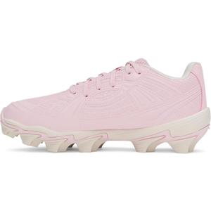 Under Armour Girls' Glyde Sola Rm Jr Softball Cleats (Pink) 2Y