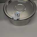 Tomxcute Cat Water Fountain, 3.2L/108oz Automatic Stainless Steel Pet Fountain Dog Water Dispenser, Ultra-Quiet Pump and 3 Replacement Filters & for Cats, Dogs, Multiple Pets