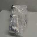 Brushed Nickel Bathroom Light Fixtures with Milk Glass Shades, Eye-Friendly 3 Light Vanity Lights for Bathroom, Vanity Lights with E26 Socket (Bulbs Not Included), for Mirror, Bedroom, Hallway