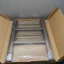 WOA WOA 2 Step Ladder, Foldable Step Stool, Aluminum Lightweight Ladder for Home Kitchen Closet, Anti-Slip Pedals, Ease of Folding, Portable, 300lbs Capacity - Gold