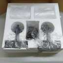 Battery Operated Wall Sconce Set of 2, Black Rechargeable Wall Lights with Timer Function, Easy Install Dimmable Wireless Wall Lamps Sconces Wall Decor for Living Room Bedroom Hallway, Emergency 3000K