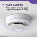 Kidde Smoke and Carbon Monoxide Detector, AA Battery Powered with LED Status Lights, 85 dB Alarm, 5 inches, 30CUDR, 1 Pack
