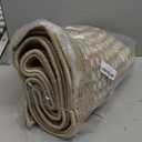 Ileading Laundry Room Runner Rug 2'x6' Non Slip Farmhouse Kitchen Floor Mats with Rubber Backing Machine Washable Beige Indoor Decor Carpet for Doormat Hallway Entryway Petmat Garage Balcony