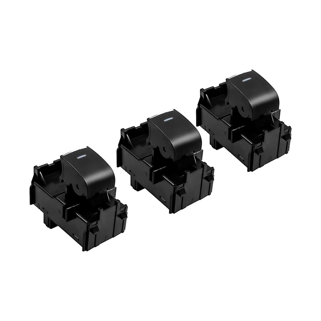 3 PCS Power Window Switch Fit for Toyota RAV4 XA50 2019 2020 2021, Window Control Switch Has LED Lights, Right Passenger Side