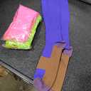 Socks S/M No Brand Pink/ Blue/ Green,3 pack