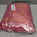 HUA V Part Curly Wig Human Hair 12 Inch Kinky Curly V Part Wig Human Hair Mixed Synthetic 180% Density Upgrade U Part Human Hair Wigs for Black Women Bob Wigs Shoulder Length Natural Black Color