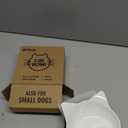 Skrtuan Pet Cat Bowl Dog Food Bowl  Non-Slip, Wide & Shallow Pet Dish for Whisker Fatigue Relief, Safe for Puppies & Rabbits (Black+White)