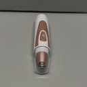 Ear and Nose Hair Trimmer Clipper - 2025 Professional Painless Eyebrow & Facial Hair Trimmer for Men Women, Battery-Operated Trimmer with IPX7 Waterproof, Dual Edge Blades for Easy Cleansing Pink