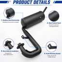 Golf Cart Exhaust Muffler Assembly Replacement for 1994-2014 Club Car DS Gas with Kawasaki FE290 Engine, Replace 101859301