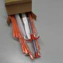 35.5inch Drain Clog Remover(1pcs), 25inch Drain Snake Hair Remover(6pcs)  Cleaning Brush(2pcs), Hair Catcher Drain Auger Cleaner Tool Set For Toilet, Kitchen Sink, Bathroom Tub, Sewer, 9 Pack