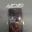 Phone Case With Flowers Skeleton black