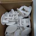 PRObebi Outlet Covers Baby Proofing White - 38 Pack Plug Covers for Electrical Outlets, Child Proof Socket Covers, Baby Safety Products for Home, Office, Easy Insatllation