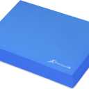 ProsourceFit Exercise Balance Pad  Non-Slip Cushioned Foam Mat & Knee Pad for Fitness and Stability Training, Yoga, Physical Therapy 15.5x12.75