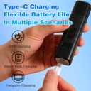 Cat Nail - Safe Cut Cat Nail Trimmer with Three Grinding Heads, Pet Nail Clippers with Light, Two Adjustable with 360 Grinding Settings, Ultra-Quiet, for All Cats  Dogs (Black)