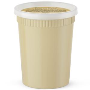 Raw Cocoa Butter 30 oz. / 1.9 lbs. 100% Pure Natural Unrefined FOOD GRADE Arriba Nacional Cacao Bean, Great For Chocolate Making, Soap, Lip Balm and Moisturizer For DIY Body Butters