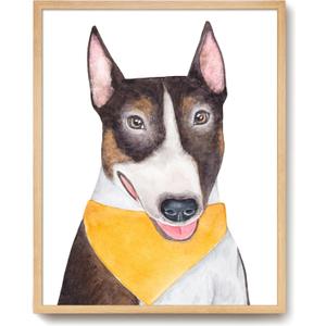 Rustic Oak 22x28 Frame - Single Frame, 22 x 28 Poster Frame for Artwork, Puzzles, Photos and Movie Posters Picture Frames