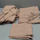 Thread Count-6Pcs Bed Sheet Set 100% Cotton Bed Sheets Taupe Twin Sheets Set, Long Staple Cotton Sheets, Fits Mattress Upto 18" Deep Pocket, Bedsheet and Pillowcase, Bedding Set