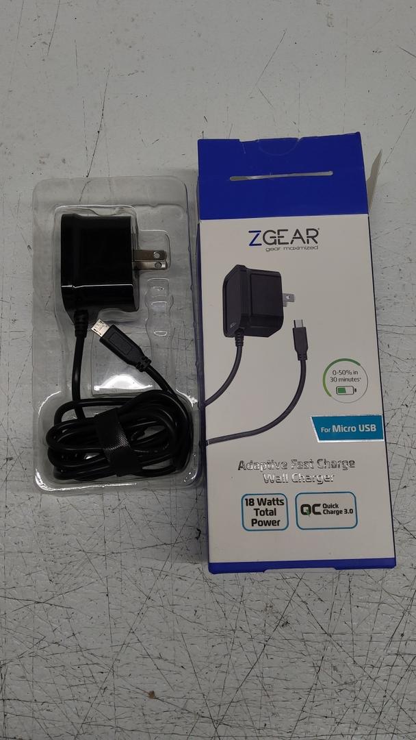 ZGEAR Adaptive Fast Charge Wall Charger For Micro USB
