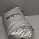 MORNYRAY Waterproof Car Cover All Weather Snowproof UV Protection Windproof Outdoor Full car Cover, Universal Fit for Sedan (Silvery, A5-Fit Sedan Length(194-206 inch))